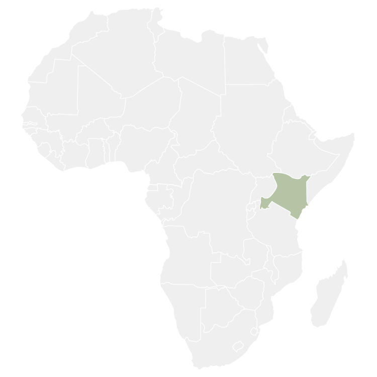 Map of Kenya