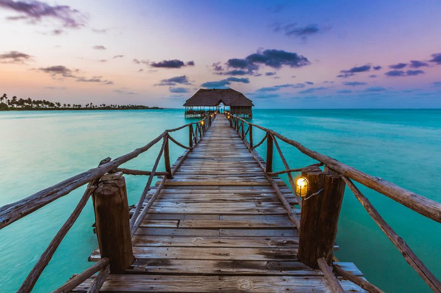 Zanzibar Jetty at Sunset