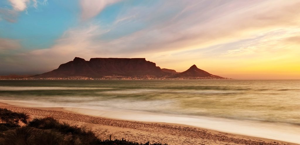 Table Mountain in South Africa