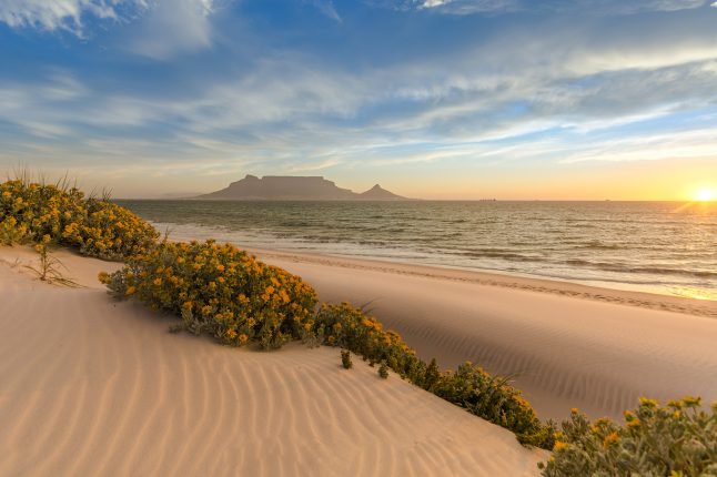 Cape Town Beach Sunset