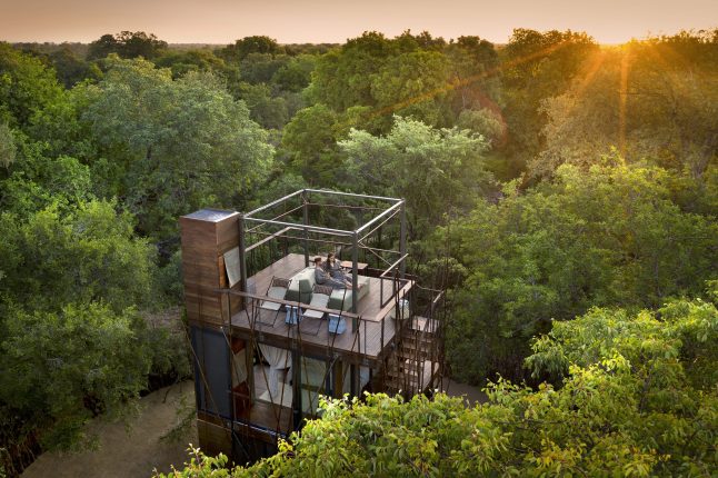 aerial-views-of-sunset-ngala-treehouse-in-the-kruger-copy