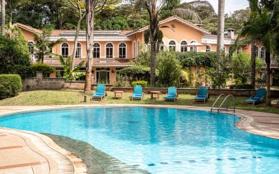 House of Waine pool in Nairobi