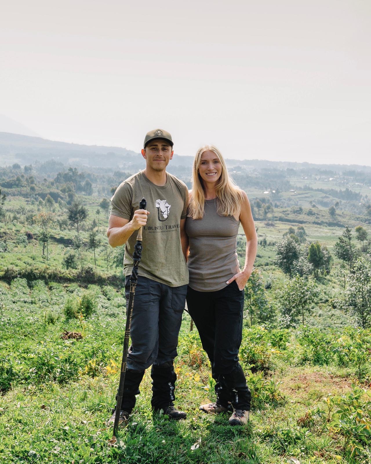 Gorillas Trekking at Kwitonda, Volcanoes National Park, Rwanda. 