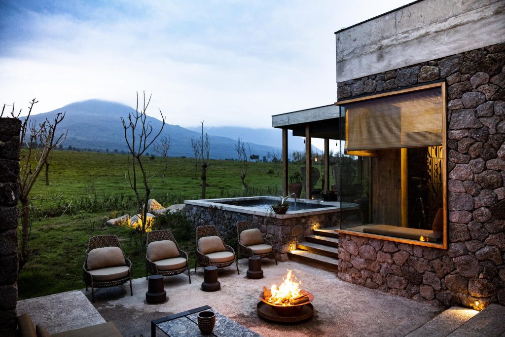 Singita Kataza House, Volcanoes National Park, Rwanda.