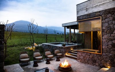 Singita Kataza House, Volcanoes National Park, Rwanda.