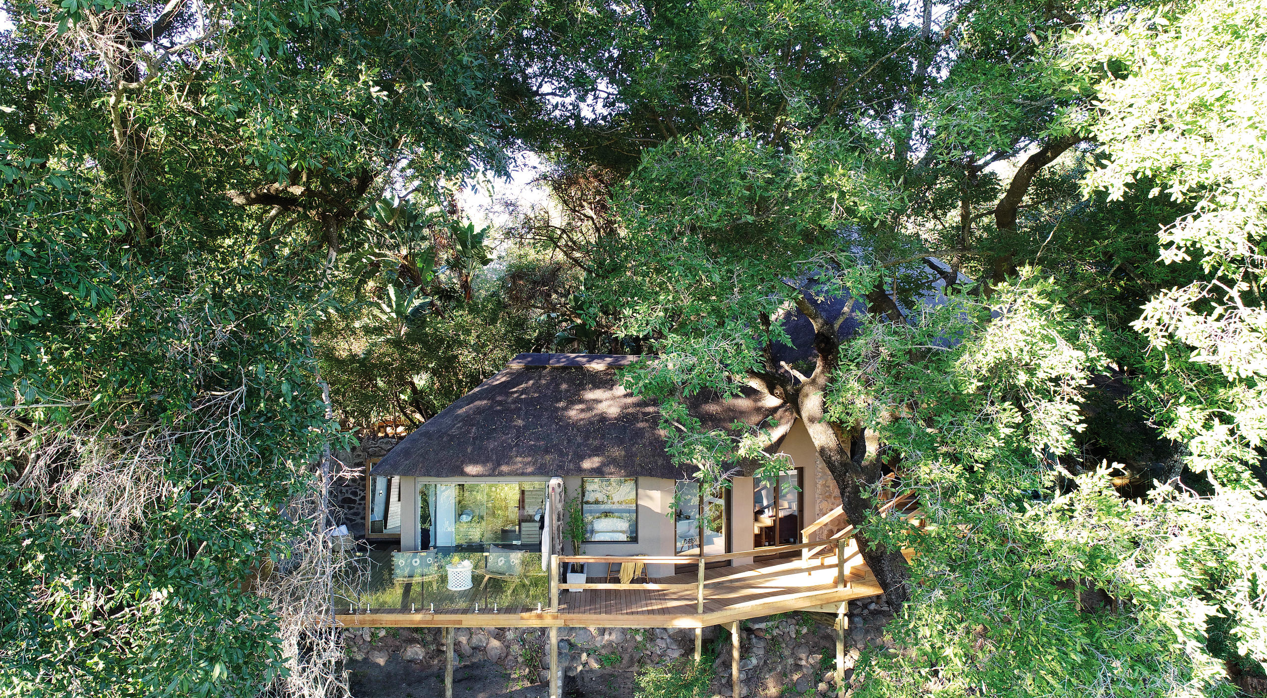 Londolozi Private Granite Suites, Sabi Sand Game Reserve, South Africa.