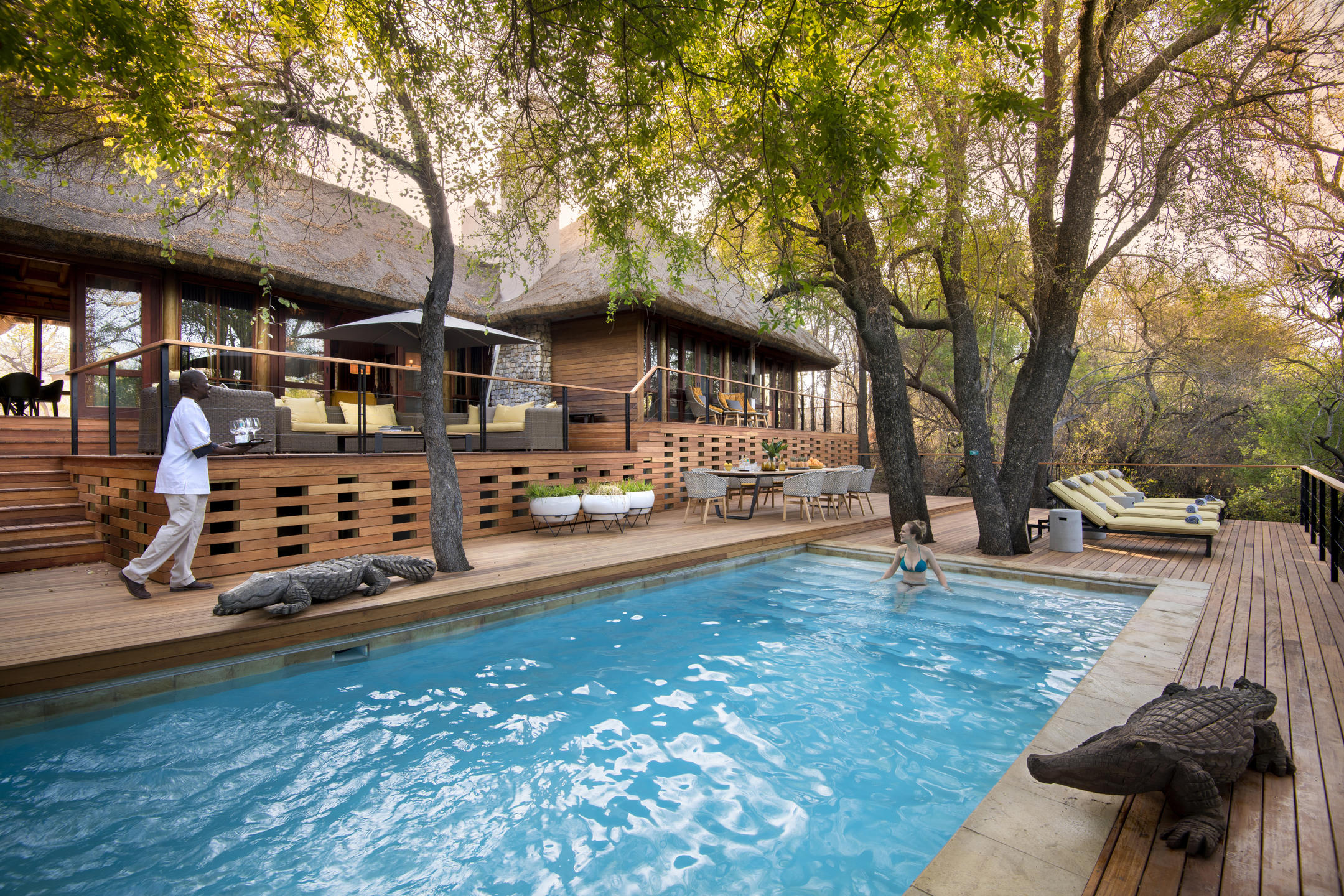 Morukuru River House, Madikwe Private Game Reserve,South Africa.