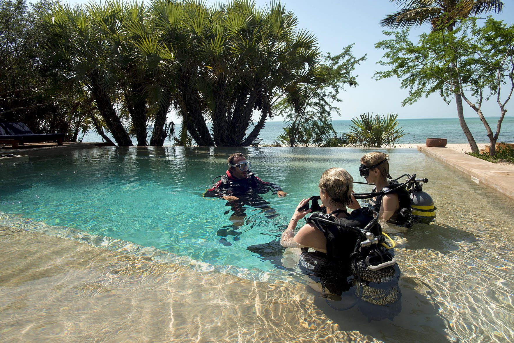 benguerra island actvities scuba diving lessons 1