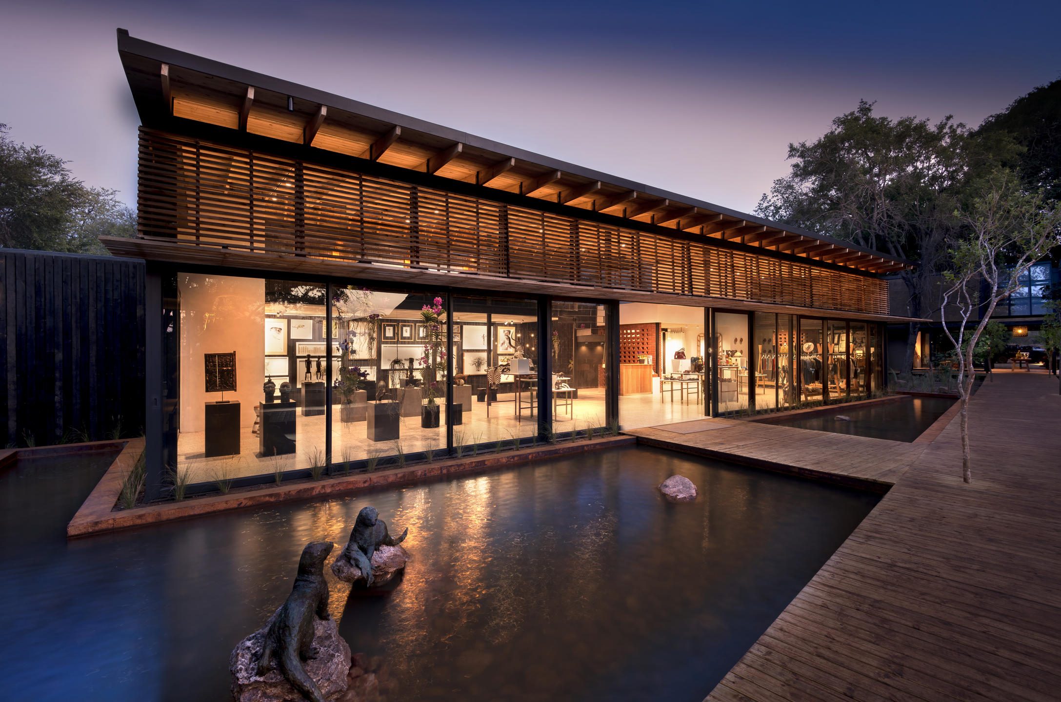 lion sands river lodge gallery