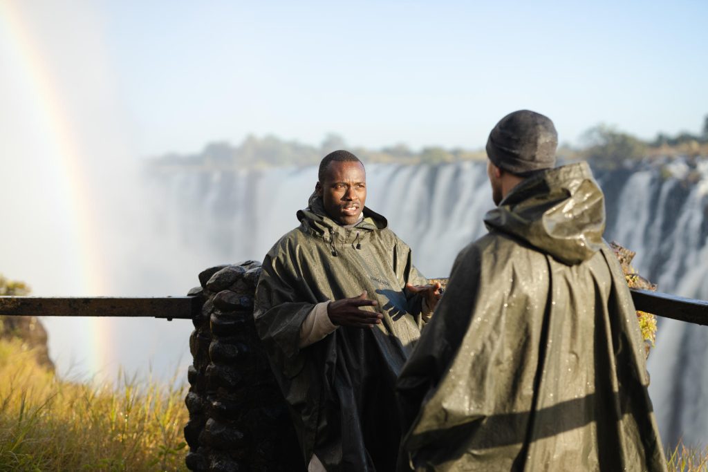 Victoria Falls tour at Tongabezi Lodge, Mosi-Oa-Tunya National Park, Zambia