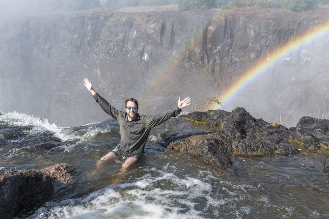 Livingstone experience at Tongabezi Lodge, Mosi-Oa-Tunya National Park, Zambia