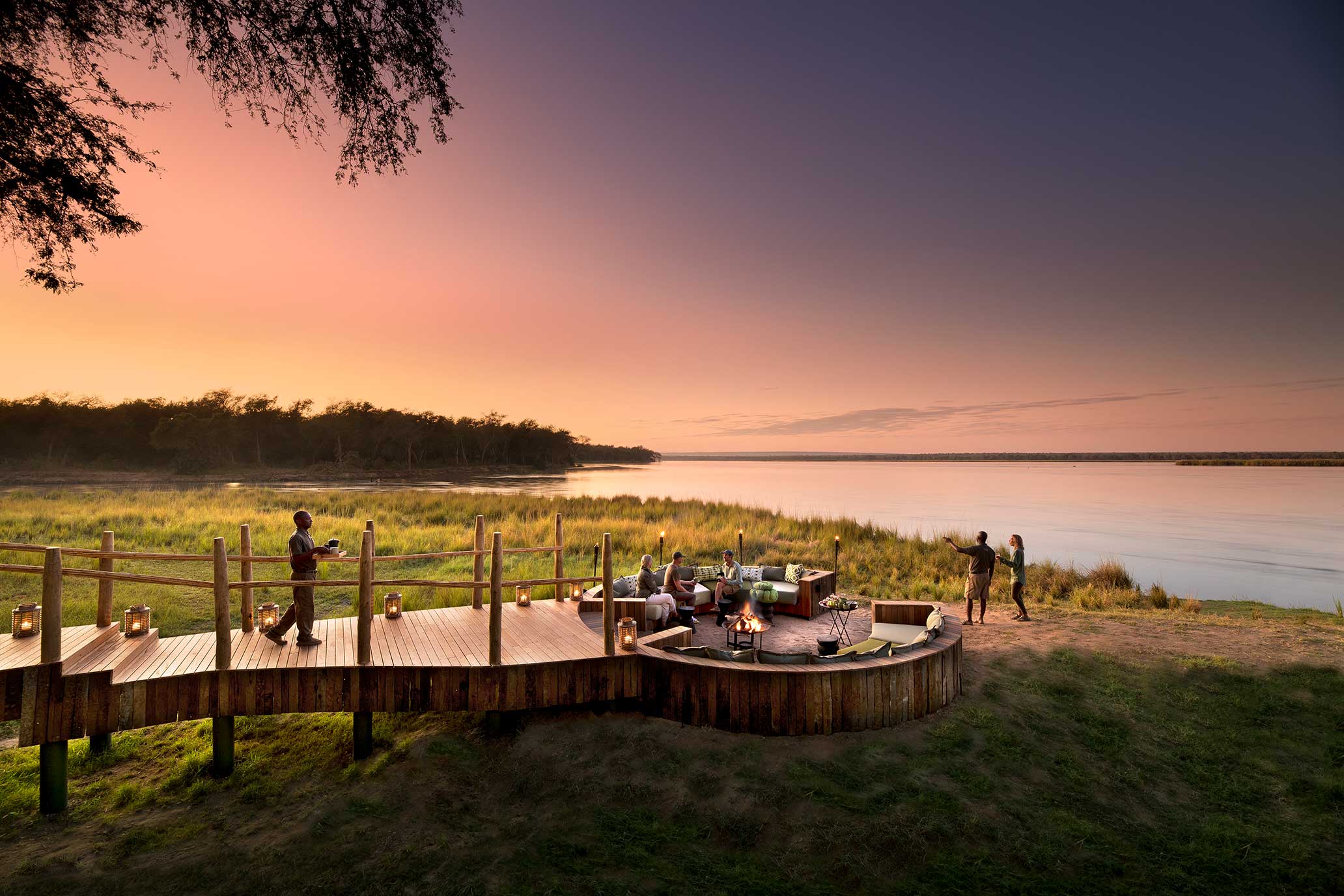 African Bush Camp Lolebezi, Lower Zambezi, Zambia