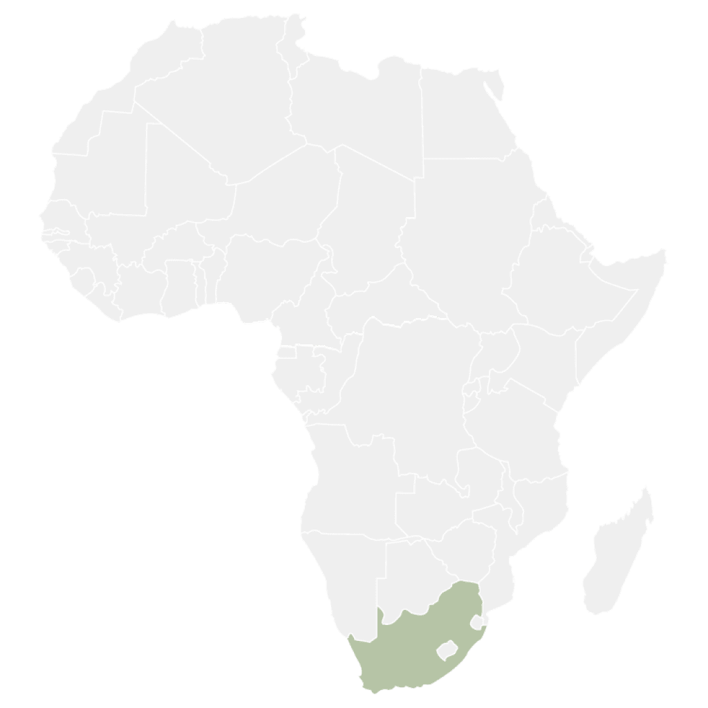 South Africa, Destination Map