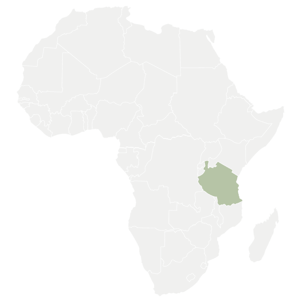 Tanzania, Map