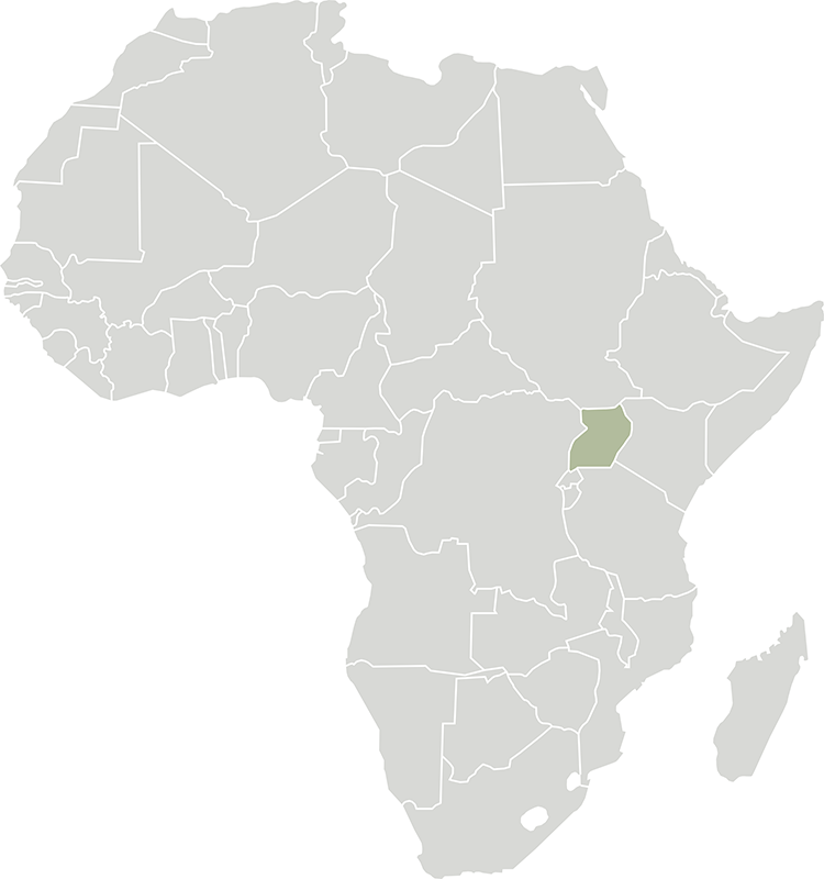 Map, Uganda