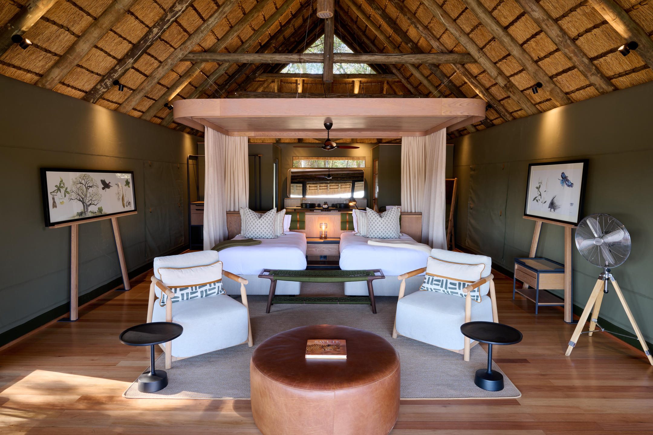 Savute Safari Lodge Guest Room Interior Twin