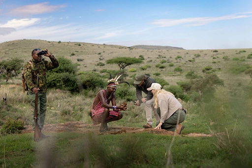 Co-founders, Kyle and Leah. Ubuntu Travel, Couple Safari, Lewa, Laikipia