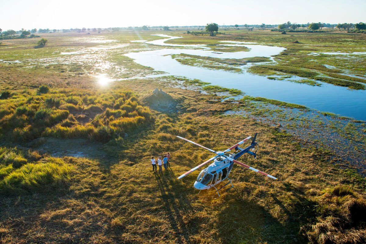 Helicopter Horizons, Okavango Delta