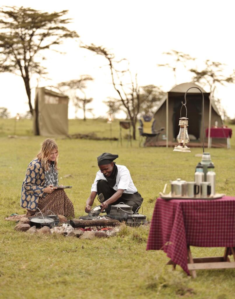 Fly Camping, Asilia Naboisho Camp, Mara Conservancy, Kenya