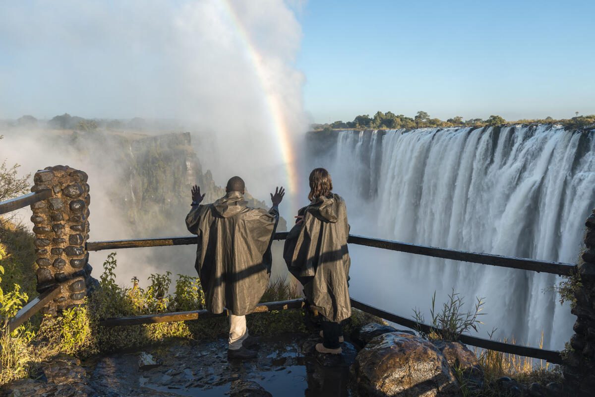 Victoria Falls tour at Tongabezi Lodge, Mosi-Oa-Tunya National Park, Zambia