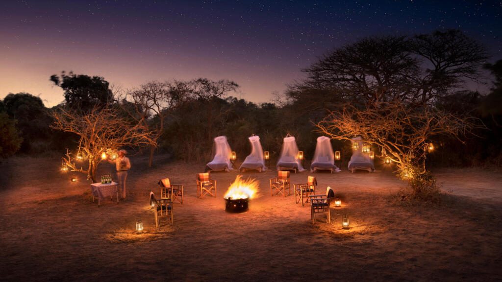 Sleepout experience, Phinda Private Game Reserve