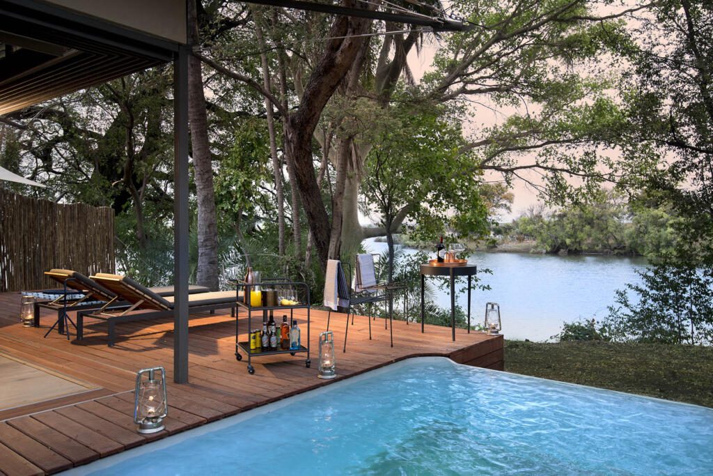 Thorntree River Lodge, Mosi-Oa-Tunya National Park. Victoria Falls. African Bush Camps