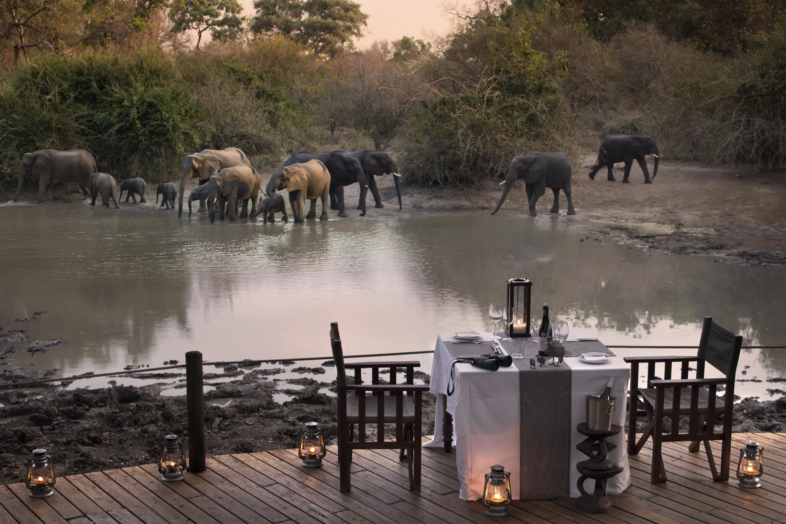 African Bush Camps, Mana Pools National Park, Luxury Safari, 