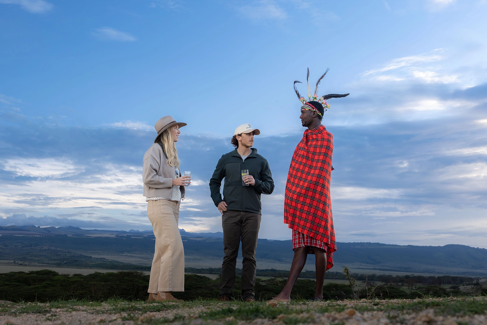 Ubuntu Travel Design Specialist Kyle and Leah Green. Safari at Sirikoi Tented Camp, Laikipia, Kenya 